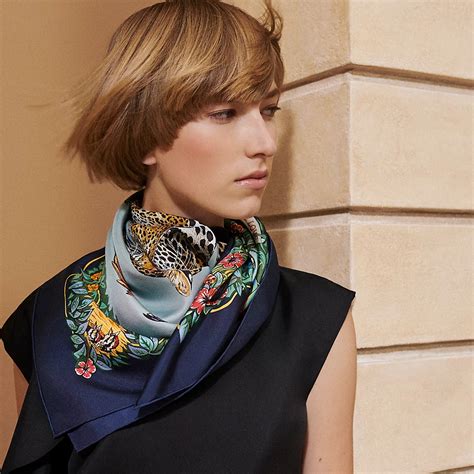 hermes jungle love shawl|Jungle Love forever scarf 90 .